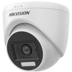 2MP 2.8mm/3.6mm Lens 20Mt. IR Smart Hybrid Light Dome Kamera  DS-2CE76D0T-LPFS