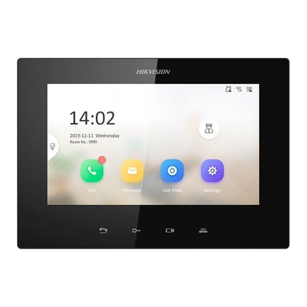 7“ Dokunmatik İç Mekan İstasyon (IP Kamera Desteği), POE  DS-KH6320-LE1