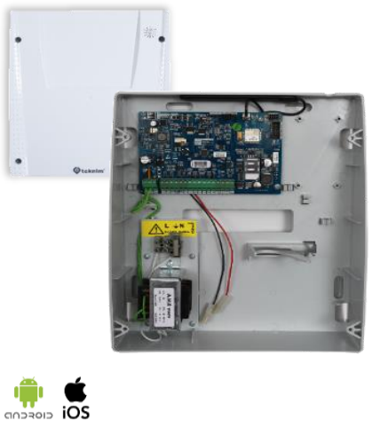 TSP-5324 GSM/GPRS'Lİ 4+4 ZONLU ALARM PANELİ