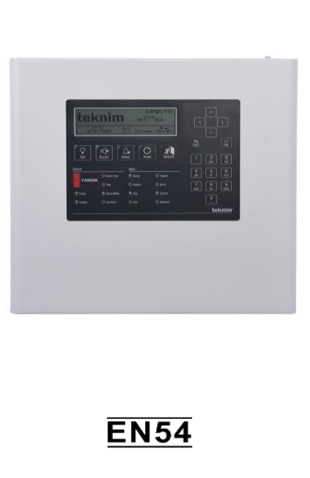 TFP-1211 AKILLI ADRESLİ YANGIN ALARM PANELİ 1 LOOP, NETWORK EDİLEBİLİR, 240 CİHAZ DESTEĞİ