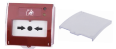 TFA-0165 YANGIN ALARM BUTONLARI İÇİN ŞEFFAF KORUMA KAPAĞI