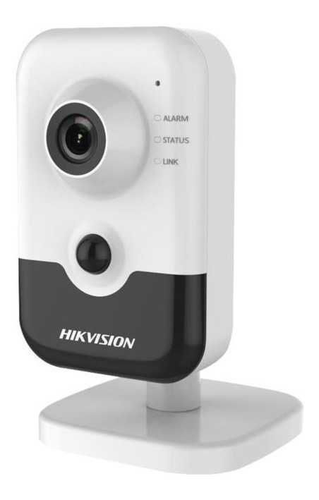 2MP 2.8mm Lens H265+ Ses+SD Kart+Wi-Fi IR Küp İP Kamera  DS-2CD2423G0-IW