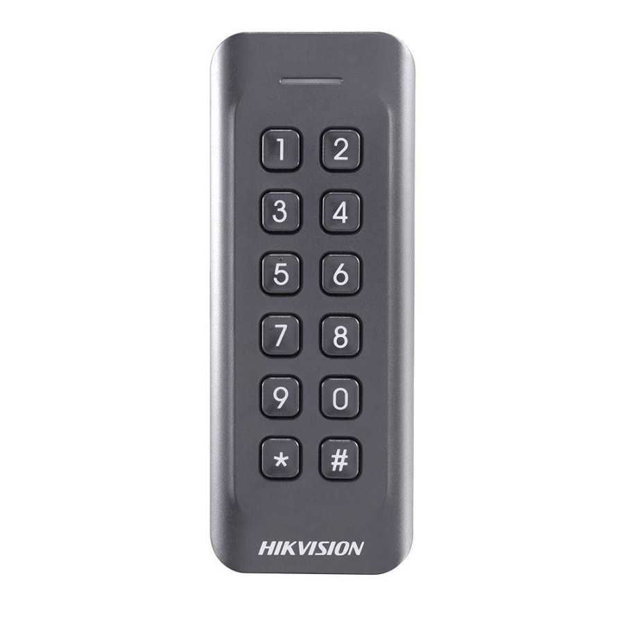 Proximity ve Elektromanyetik Kart Okuyucu + Keypad    DS-K1802EK
