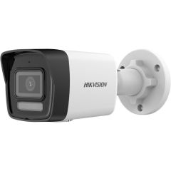 2MP 2.8mm Lens 30Mt. IR H.265+ Smart Hybrid Light Bullet İP Kamera - Dahili Mikrofon    DS-2CD1023G2-LIUF