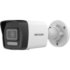 4MP 2.8mm Lens 30Mt. IR H.265+ Smart Hybrid Light Bullet İP Kamera - Dahili Mikrofon    DS-2CD1043G2-LIUF