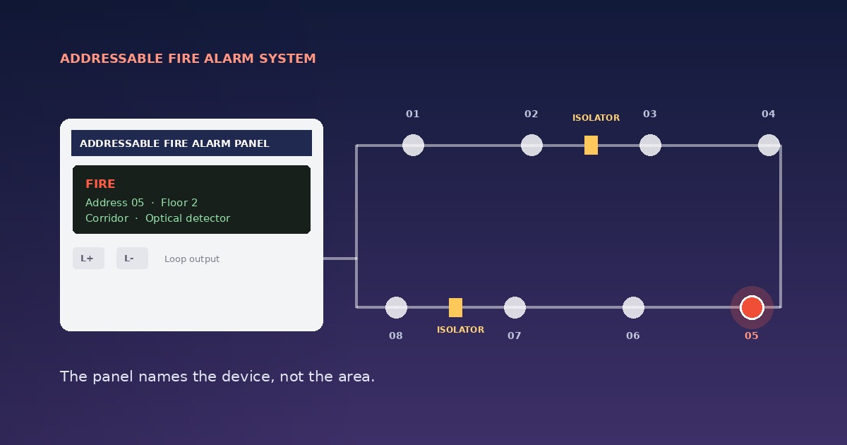 Adreslenebilir Yangın Alarm Paneli Nedir, Ne Zaman Gerekir